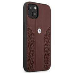 Bmw POUZDRO BMW BMHCP13SRSPPR IPHONE 13 MINI 5,4" ČERVENÉ/ČERVENÉ PEVNÉ POUZDRO LEATHER CURVE PERFORATE