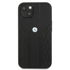 Bmw POUZDRO BMW BMHCP13SRSPPK IPHONE 13 MINI 5,4" ČERNÉ/ČERNÉ PEVNÉ POUZDRO LEATHER CURVE PERFORATE