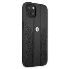 Bmw POUZDRO BMW BMHCP13SRSPPK IPHONE 13 MINI 5,4" ČERNÉ/ČERNÉ PEVNÉ POUZDRO LEATHER CURVE PERFORATE