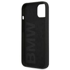 Bmw BMW BMHCP13SSILBK POUZDRO IPHONE 13 MINI 5,4" ČERNÝ/ČERNÝ PEVNÝ OBAL SILIKONOVÝ PODPIS