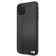 Bmw PEVNÉ POUZDRO BMW BMHCN65MCARBK IPHONE 11 PRO MAX ČERNÉ/ČERNÉ PU CARBON