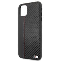 Bmw PEVNÉ POUZDRO BMW BMHCN65MCARBK IPHONE 11 PRO MAX ČERNÉ/ČERNÉ PU CARBON