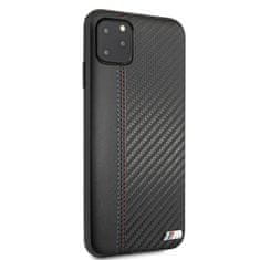 Bmw PEVNÉ POUZDRO BMW BMHCN65MCARBK IPHONE 11 PRO MAX ČERNÉ/ČERNÉ PU CARBON