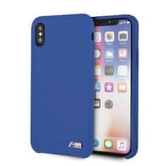 Bmw BMW BMHCPXMSILNA PEVNÉ POUZDRO NA IPHONE X /XS BLUE/NAVY SILICONE M COLLECTION