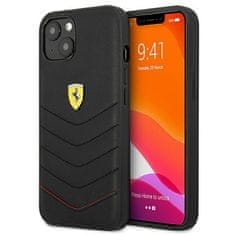 UNBRANDED FERRARI FEHCP13SRQUK IPHONE 13 MINI 5,4" ČERNÝ/ČERNÝ PEVNÝ OBAL OFF TRACK QUILTED