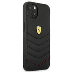 UNBRANDED FERRARI FEHCP13SRQUK IPHONE 13 MINI 5,4" ČERNÝ/ČERNÝ PEVNÝ OBAL OFF TRACK QUILTED