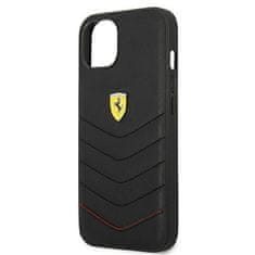 UNBRANDED FERRARI FEHCP13SRQUK IPHONE 13 MINI 5,4" ČERNÝ/ČERNÝ PEVNÝ OBAL OFF TRACK QUILTED