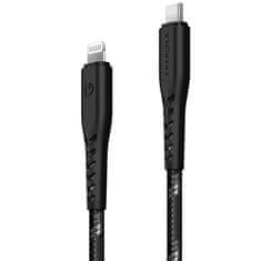 UNBRANDED ENERGEA NYLOFLEX USB-C - LIGHTNING C94 MFI KABEL 3M ČERNÁ/ČERNÁ