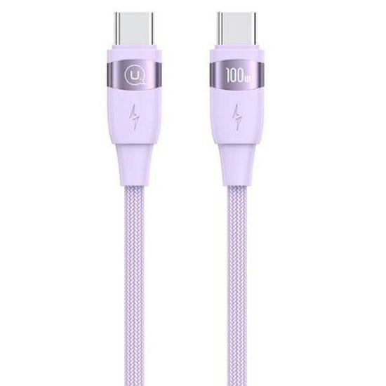 UNBRANDED USAMS KABEL U85 USB-C NA USB-C 100W 1,2M PD FAST CHARGING FIALOVÁ/FIALOVÁ SJ632USB03 (US-SJ632)