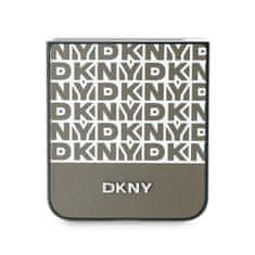 DKNY DKNY DKHCZF6PSOSPW Z FLIP6 F741 HNĚDÁ/HNĚDÁ OPAKOVÁNÍ VZORU SPODNÍ PRUH