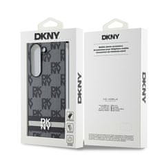 DKNY DKNY DKHCZFD6PCPTSSKZ FOLD6 F956 ČERNÁ/ČERNÁ KÁROVANÝ VZOR TIŠTĚNÉ PRUHY