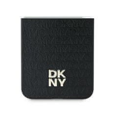 DKNY DKNY DKHCZF6PSHRPSK Z FLIP6 F741 ČERNÁ/ČERNÁ LOGO REPEAT PATTERN STACK