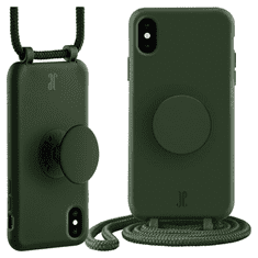 Elegance POUZDRO JE POPGRIP NA IPHONE X/XS ZELENÉ/ZELENĚJŠÍ PASTVINY 30015 (JUST ELEGANCE)