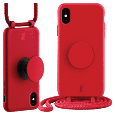 Elegance JE POPGRIP IPHONE X/XS OBAL ČERVENÝ/CYBER ČERVENÝ 30016 (JUST ELEGANCE)