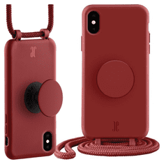 Elegance JE POPGRIP IPHONE X/XS POUZDRO ČAJOVÁ RŮŽOVÁ/ČAJOVÁ RŮŽE 30020 (JUST ELEGANCE)