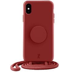 Elegance JE POPGRIP IPHONE X/XS POUZDRO ČAJOVÁ RŮŽOVÁ/ČAJOVÁ RŮŽE 30020 (JUST ELEGANCE)