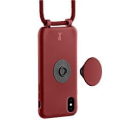 Elegance JE POPGRIP IPHONE X/XS POUZDRO ČAJOVÁ RŮŽOVÁ/ČAJOVÁ RŮŽE 30020 (JUST ELEGANCE)