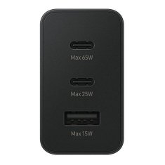 Samsung PŘISTÁT. SÍŤ. SAMSUNG EP-T6530NB PD 65W 3V1 2XUSB-C 1XUSB-A ČERNÁ/ČERNÁ