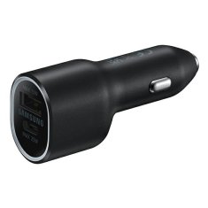 Samsung SAMOSTATNÁ NABÍJEČKA. SAMSUNG EP-L4020NBEGEU USB-C/USB-A 40W RYCHLÉ NABÍJENÍ ČERNÁ/ČERNÁ