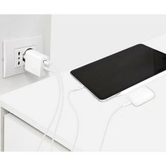 Puro PURO ŁAD. SÍŤ. MINI FAST 1XUSB+1XUSB-C 30W BÍLÁ/BÍLÁ FCMTCUSBAC30WPDWHI