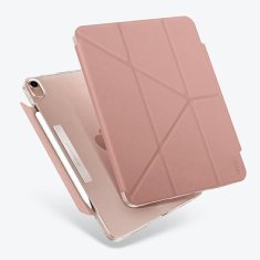 UNIQ UNIQ POUZDRO CAMDEN IPAD AIR 10,9" (2020) RŮŽOVÁ/PIVOŇKA RŮŽOVÁ ANTIMIKROBIÁLNÍ