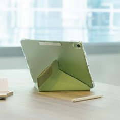 UNIQ UNIQ POUZDRO CAMDEN IPAD AIR 10,9" (2020) RŮŽOVÁ/PIVOŇKA RŮŽOVÁ ANTIMIKROBIÁLNÍ