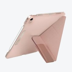 UNIQ UNIQ POUZDRO CAMDEN IPAD AIR 10,9" (2020) RŮŽOVÁ/PIVOŇKA RŮŽOVÁ ANTIMIKROBIÁLNÍ