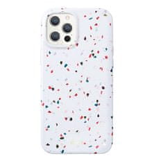 UNIQ UNIQ COEHL TERRAZZO POUZDRO IPHONE 12/12 PRO 6,1" BÍLÁ/PŘÍRODNĚ BÍLÁ