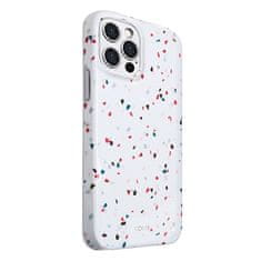 UNIQ UNIQ COEHL TERRAZZO POUZDRO IPHONE 12/12 PRO 6,1" BÍLÁ/PŘÍRODNĚ BÍLÁ