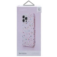 UNIQ UNIQ COEHL TERRAZZO POUZDRO IPHONE 13 PRO MAX 6,7" RŮŽOVÝ/BLUSH PINK