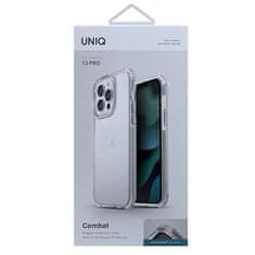 UNIQ UNIQ COMBAT POUZDRO IPHONE 13 PRO / 13 6,1" PRŮHLEDNÉ/KŘIŠŤÁLOVĚ ČIRÉ