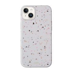 UNIQ UNIQ COEHL TERRAZZO POUZDRO IPHONE 14 PLUS / 15 PLUS 6,7" PÍSKOVEC/PÍSKOVEC