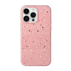 UNIQ UNIQ COEHL TERRAZZO IPHONE 14 PRO 6,1" POUZDRO RŮŽOVÉ/KORÁLOVĚ RŮŽOVÉ