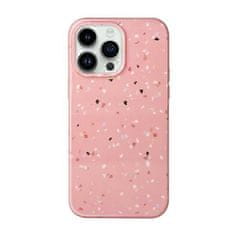 UNIQ UNIQ COEHL TERRAZZO POUZDRO IPHONE 14 PRO MAX 6,7" RŮŽOVÁ/KORÁLOVĚ RŮŽOVÁ