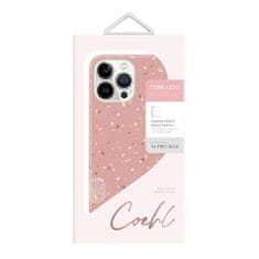 UNIQ UNIQ COEHL TERRAZZO POUZDRO IPHONE 14 PRO MAX 6,7" RŮŽOVÁ/KORÁLOVĚ RŮŽOVÁ