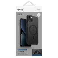 UNIQ UNIQ COMBAT POUZDRO IPHONE 14 PLUS / 15 PLUS 6,7" MAGCLICK CHARGING ČERNÁ/BETONOVÉ UHLÍ