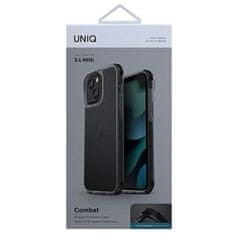 UNIQ UNIQ COMBAT POUZDRO IPHONE 13 MINI 5,4" ČERNÁ/KARBONOVĚ ČERNÁ