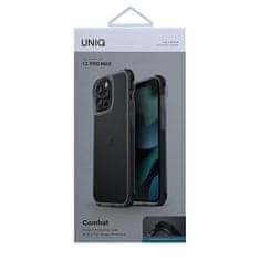 UNIQ UNIQ COMBAT POUZDRO IPHONE 13 PRO MAX 6,7" ČERNÁ/KARBONOVĚ ČERNÁ