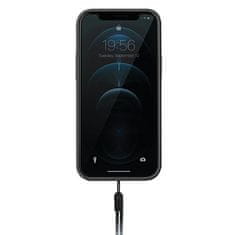 UNIQ UNIQ POUZDRO HELDRO IPHONE 12 MINI 5,4" ČERNÉ/PŮLNOČNÍ ČERNÉ ANTIMIKROBIÁLNÍ