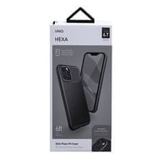 UNIQ UNIQ POUZDRO HEXA IPHONE 12 PRO MAX 6,7" ČERNÉ/PŮLNOČNÍ ČERNÉ