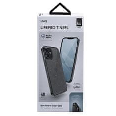 UNIQ POUZDRO UNIQ LIFEPRO TINSEL IPHONE 12 MINI 5,4" ČERNÉ/PÁRA KOUŘOVÉ