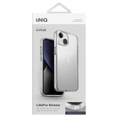 UNIQ UNIQ LIFEPRO XTREME POUZDRO IPHONE 14 PLUS / 15 PLUS 6,7" PRŮHLEDNÉ/KŘIŠŤÁLOVĚ ČIRÉ