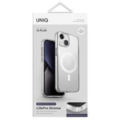 UNIQ UNIQ LIFEPRO XTREME POUZDRO IPHONE 14 PLUS / 15 PLUS 6,7" MAGCLICK CHARGING TRANSPARENTNÍ/MRAZUVZDORNÉ