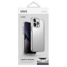 UNIQ UNIQ LIFEPRO XTREME POUZDRO IPHONE 14 PRO 6,1" PRŮHLEDNÉ/KŘIŠŤÁLOVĚ ČIRÉ