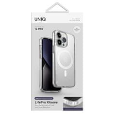 UNIQ UNIQ LIFEPRO XTREME IPHONE 14 PRO 6,1" POUZDRO MAGCLICK CHARGING PRŮHLEDNÉ/MRAZUVZDORNÉ