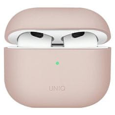 UNIQ UNIQ POUZDRO PRO LINO AIRPODS 3 GEN. SILIKONOVĚ RŮŽOVÉ/BLUSH PINK