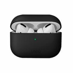 UNIQ SILIKONOVÉ POUZDRO UNIQ LINO AIRPODS PRO ČERNÁ/ČERNÝ INKOUST