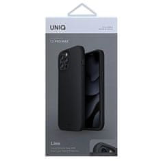 UNIQ UNIQ LINO POUZDRO NA IPHONE 13 PRO MAX 6,7" ČERNÁ/INK ČERNÁ