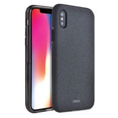 UNIQ POUZDRO UNIQ LITHOS IPHONE XS MAX ČERNÉ/UHLOVĚ ČERNÉ