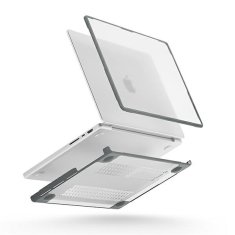 UNIQ UNIQ VENTURE MACBOOK PRO 14" POUZDRO (2021) ŠEDÉ/UHLOVĚ MRAZIVÉ ŠEDÉ